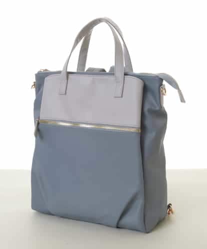 BPRAA22150 MK MICHEL KLEIN BAG [3WAY/撥水加工]異素材MIXナイロンリュック