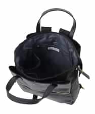 BPRAA22150 MK MICHEL KLEIN BAG(MK ミッシェルクラン バッグ) [3WAY/撥水加工]異素材MIXナイロンリュック ライトブルー