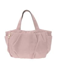 BPRAD03150 MK MICHEL KLEIN BAG(MK ミッシェルクラン バッグ) [撥水/2WAY]タックデザイントートバッグ ベージュ