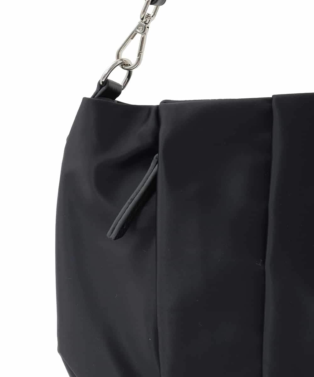 BPRAD11160 MK MICHEL KLEIN BAG(MK ミッシェルクラン バッグ) [2WAY/500g以下の軽量]タックデザインワンショルダーバッグ ピンク