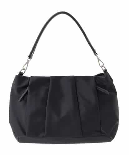 BPRAD11160 MK MICHEL KLEIN BAG [2WAY/500g以下の軽量]タックデザインワンショルダーバッグ