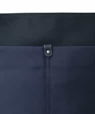 BPRAD12160 MK MICHEL KLEIN BAG(MK ミッシェルクラン バッグ) 【撥水/2WAY】多機能ポケットビッグスクエアバッグ ネイビー