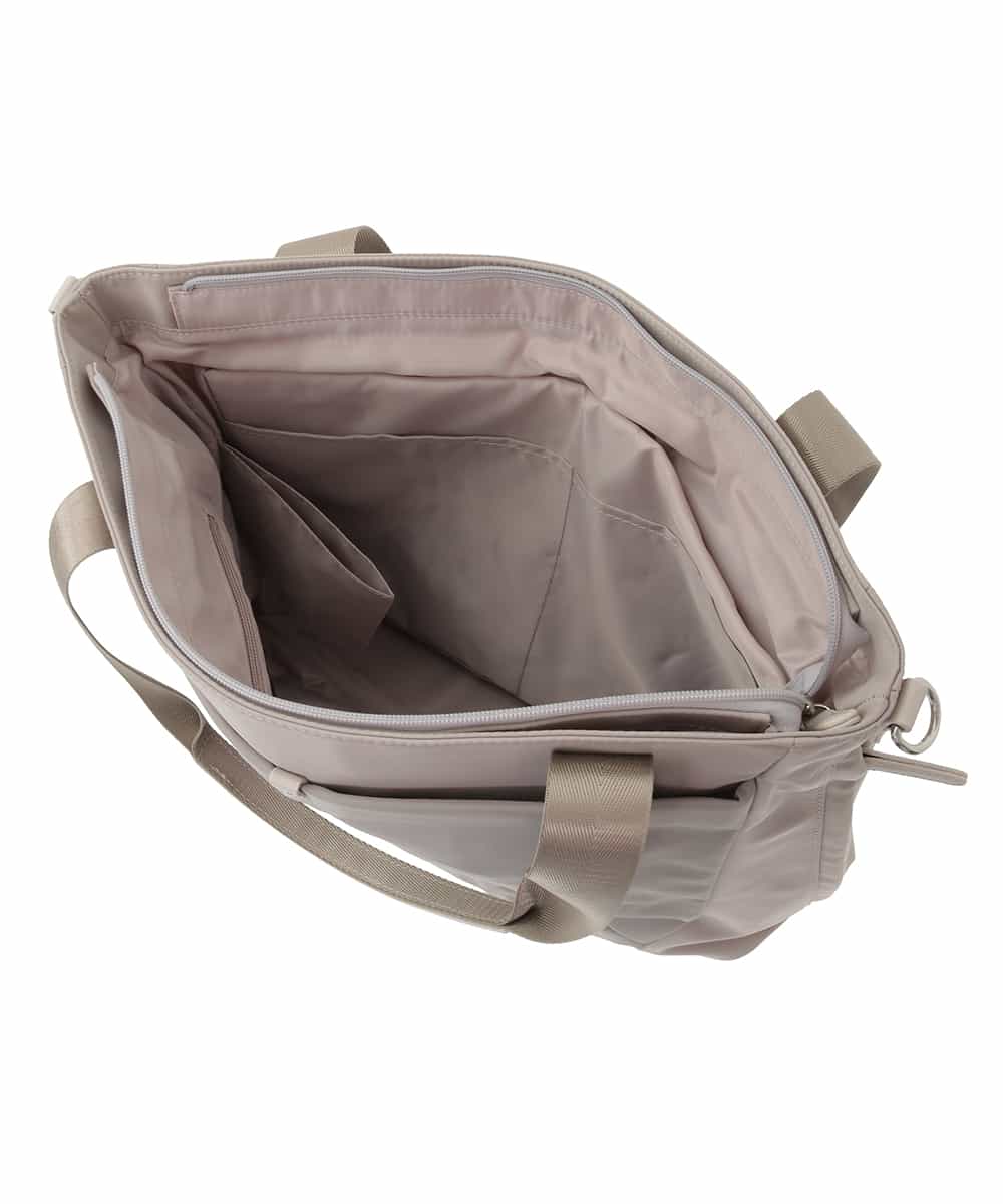 BPRAD12160 MK MICHEL KLEIN BAG(MK ミッシェルクラン バッグ) 【撥水/2WAY】多機能ポケットビッグスクエアバッグ ネイビー