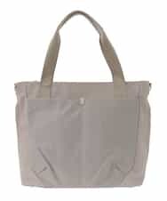 BPRAD12160 MK MICHEL KLEIN BAG(MK ミッシェルクラン バッグ) 【撥水/2WAY】多機能ポケットビッグスクエアバッグ ライトグレー