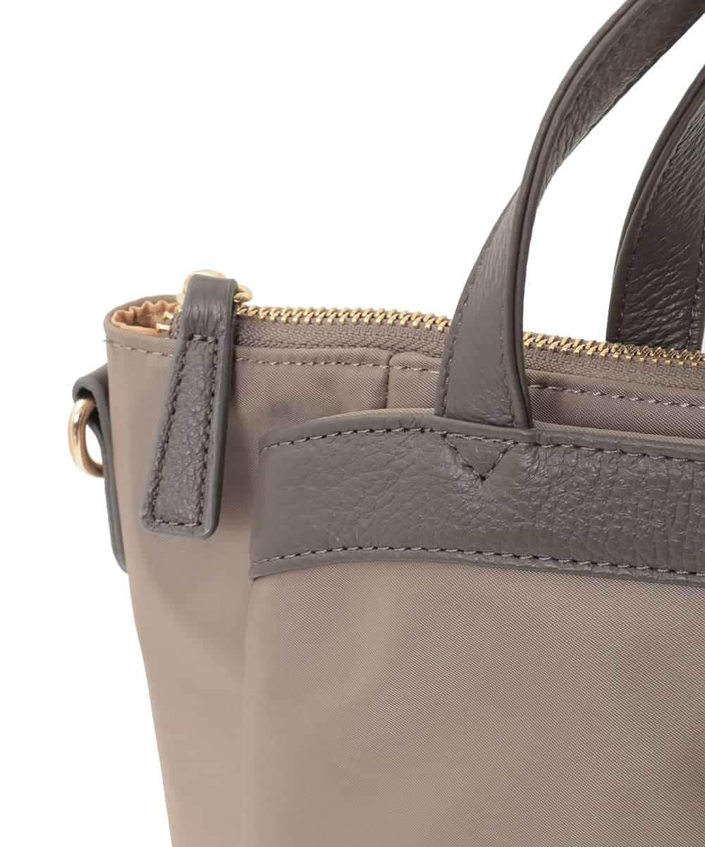 BPRAD21180 MK MICHEL KLEIN BAG(MK ミッシェルクラン バッグ) [3WAY/撥水]レザーポイントデザインリュック ベージュ