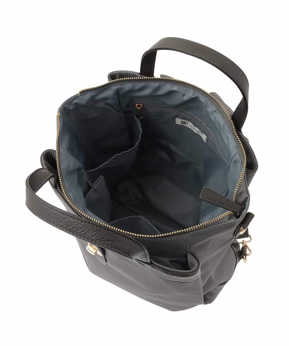 BPRAD21180 MK MICHEL KLEIN BAG(MK ミッシェルクラン バッグ) [3WAY/撥水]レザーポイントデザインリュック ベージュ