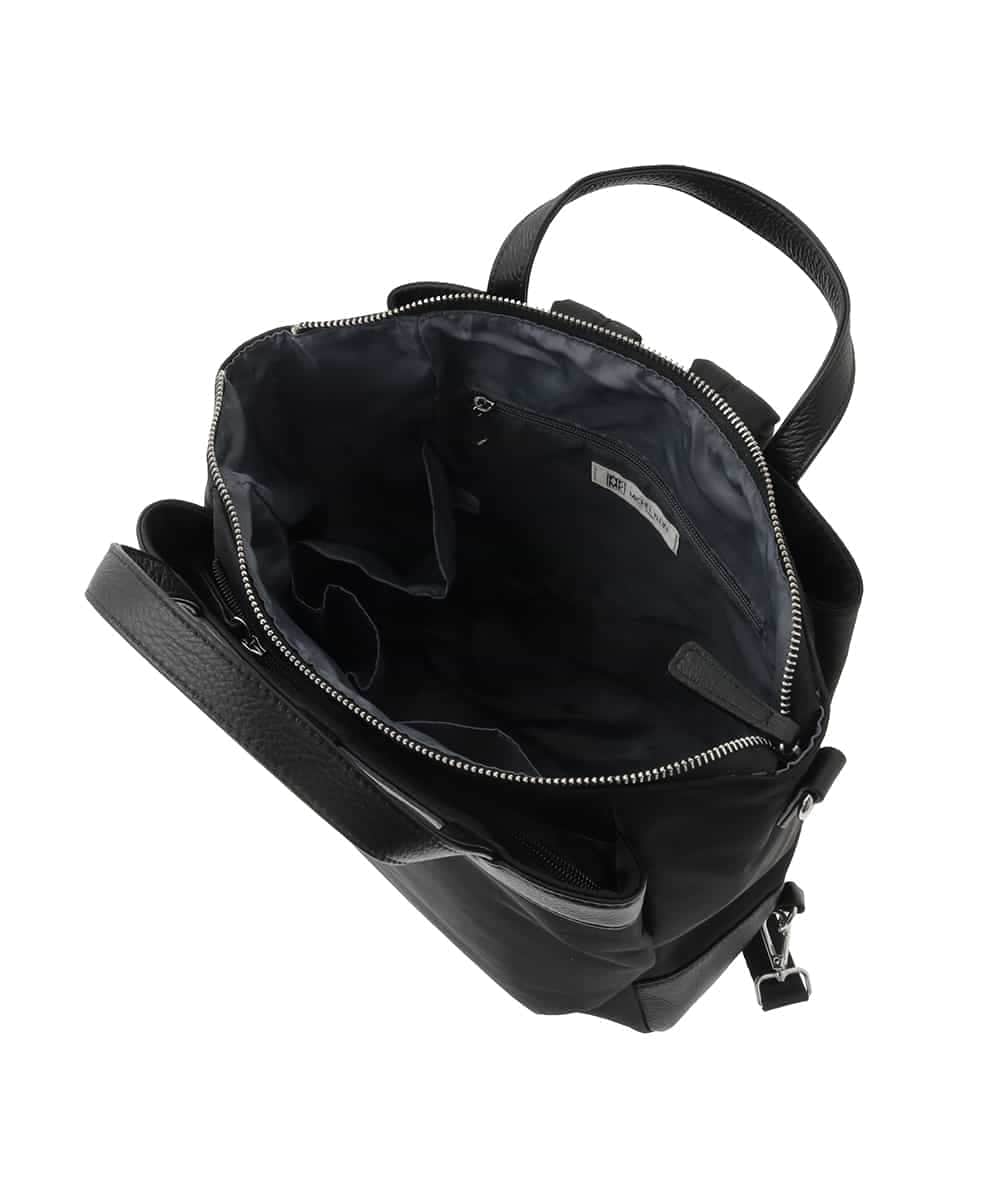 BPRAD21180 MK MICHEL KLEIN BAG(MK ミッシェルクラン バッグ) [3WAY/撥水]レザーポイントデザインリュック ベージュ