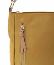 BPRAD23140 MK MICHEL KLEIN BAG(MK ミッシェルクラン バッグ) [撥水]ナイロンスクエアショルダーバッグ マスタード