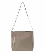 BPRAD23140 MK MICHEL KLEIN BAG(MK ミッシェルクラン バッグ) [撥水]ナイロンスクエアショルダーバッグ ベージュ