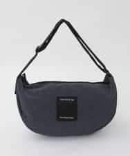 BPRAG01130 MK MICHEL KLEIN BAG(MK ミッシェルクラン バッグ) [300g以下の軽量]タグアクセントラメボディバッグ ネイビー