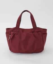 BPRAG31150 MK MICHEL KLEIN BAG(MK ミッシェルクラン バッグ) [2WAY]多機能ポケットタックデザインミニトート ボルドー