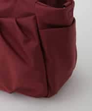 BPRAG31150 MK MICHEL KLEIN BAG(MK ミッシェルクラン バッグ) [2WAY]多機能ポケットタックデザインミニトート ボルドー