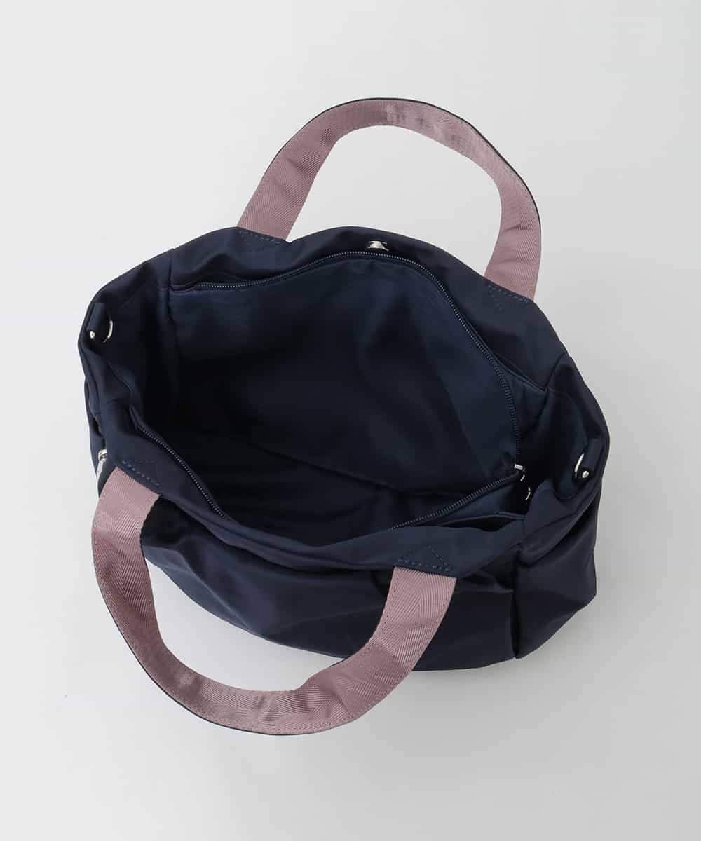BPRAG31150 MK MICHEL KLEIN BAG(MK ミッシェルクラン バッグ) [2WAY]多機能ポケットタックデザインミニトート ボルドー