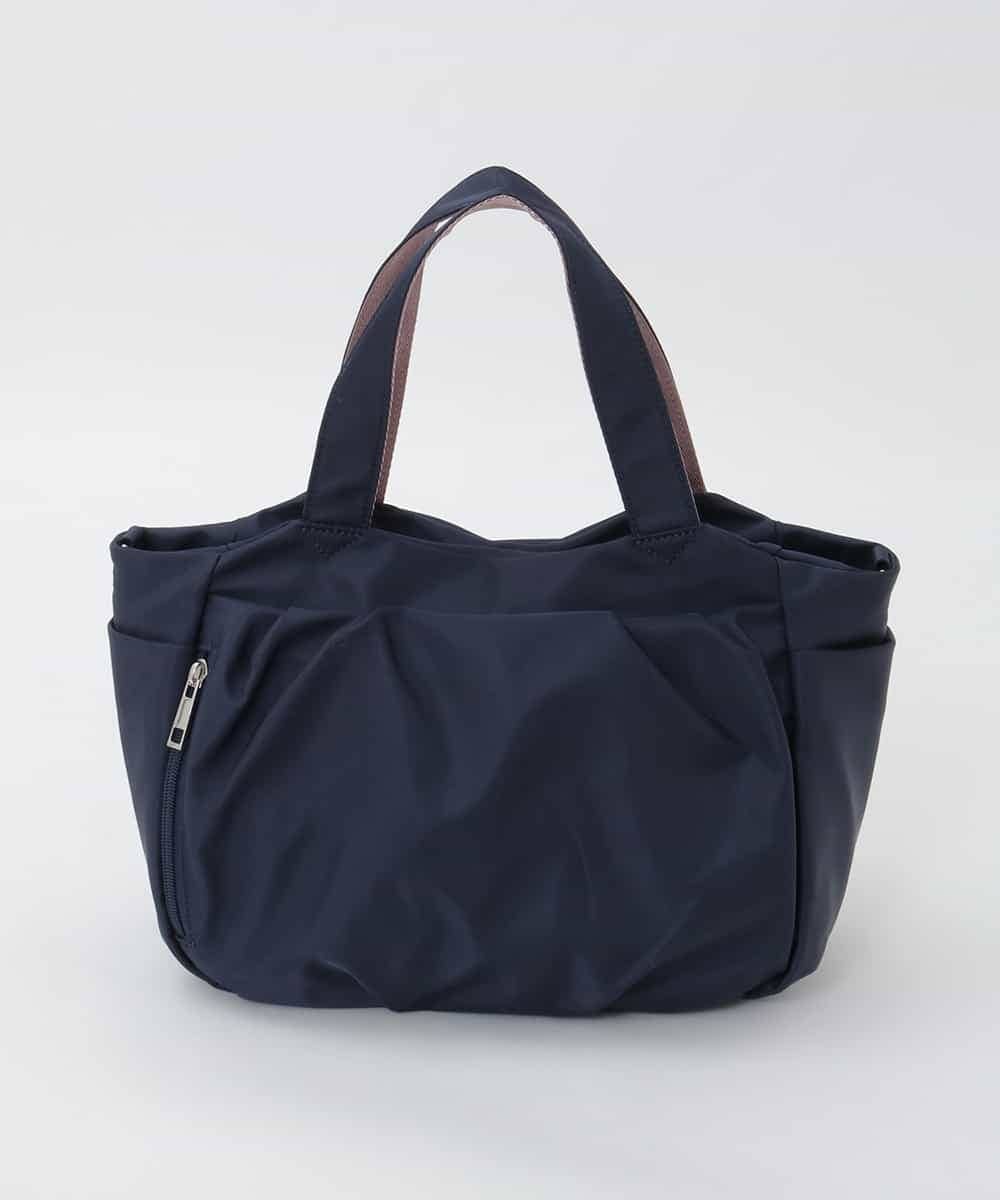 BPRAG31150 MK MICHEL KLEIN BAG(MK ミッシェルクラン バッグ) [2WAY]多機能ポケットタックデザインミニトート ネイビー