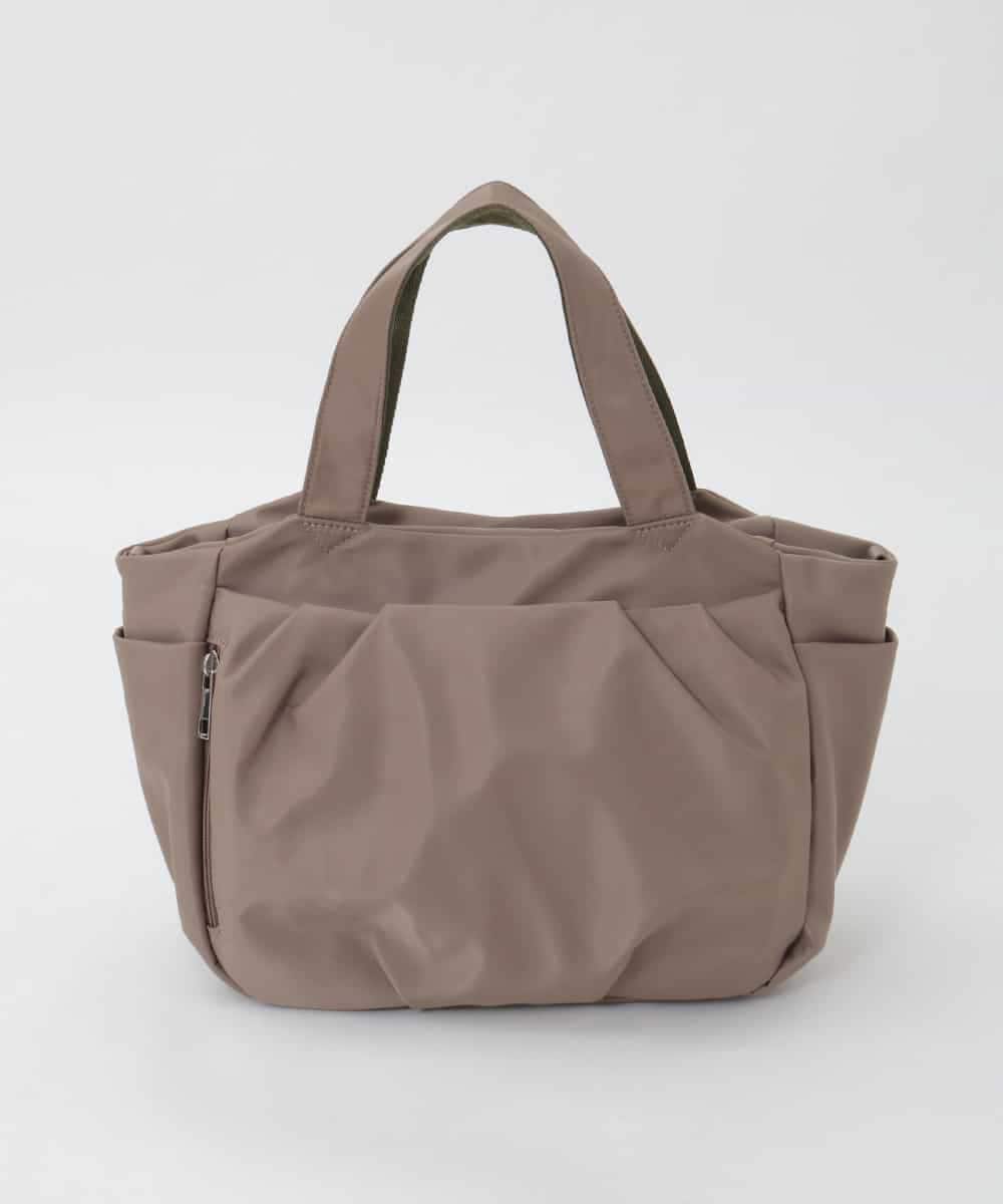 BPRAG31150 MK MICHEL KLEIN BAG(MK ミッシェルクラン バッグ) [2WAY]多機能ポケットタックデザインミニトート ベージュ
