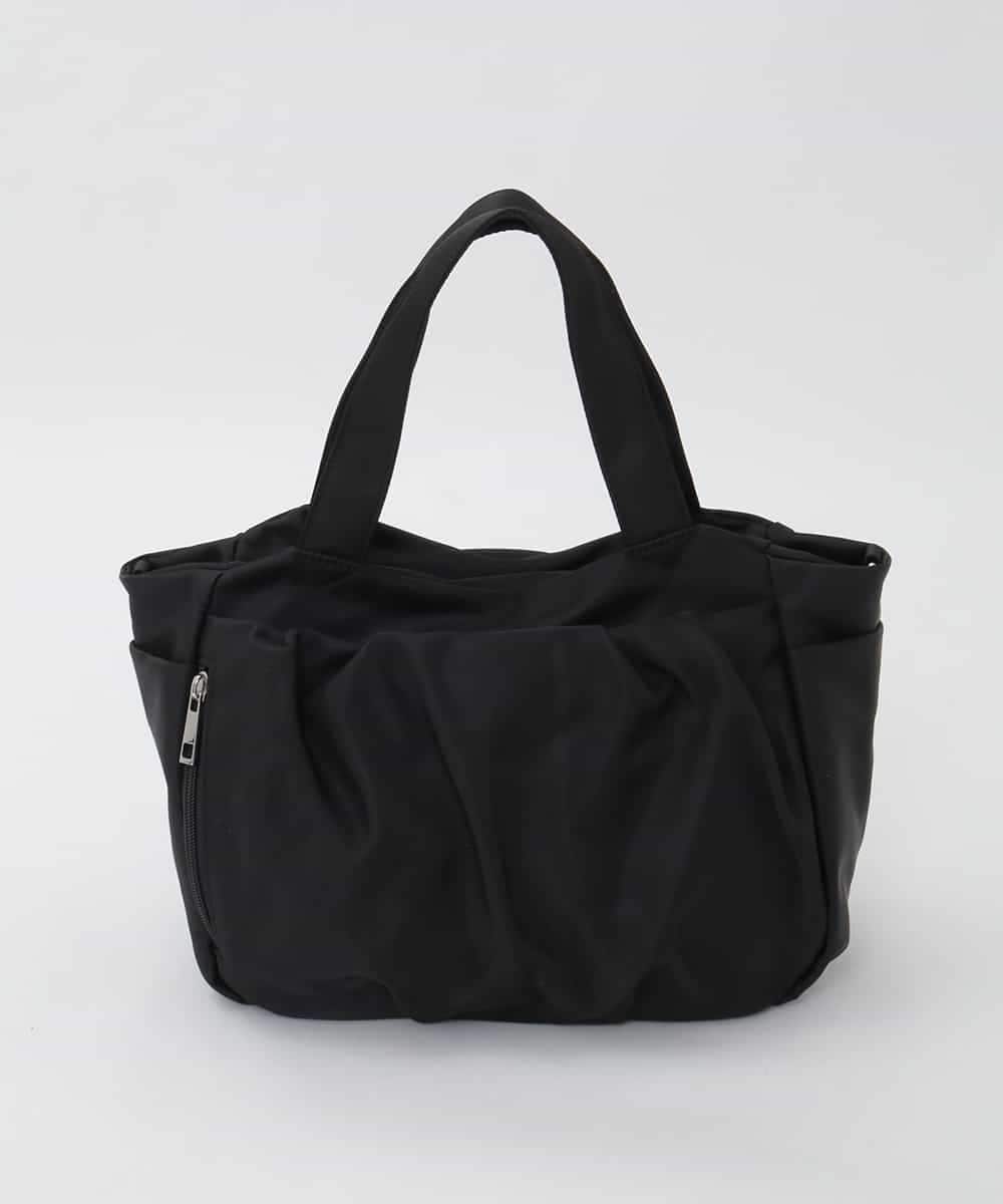 BPRAG31150 MK MICHEL KLEIN BAG(MK ミッシェルクラン バッグ) [2WAY]多機能ポケットタックデザインミニトート ブラック