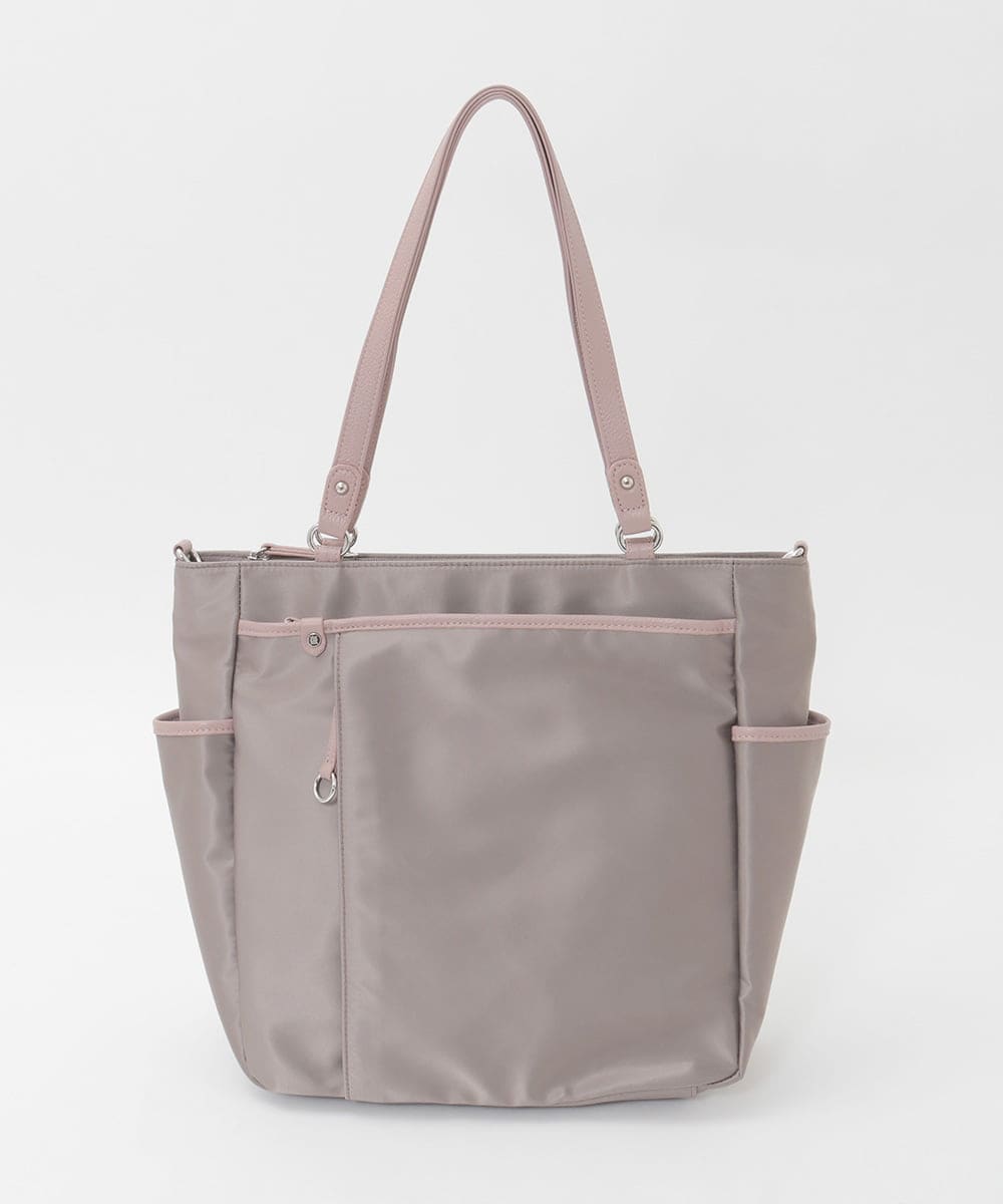 BPRAG84190 MK MICHEL KLEIN BAG(MK ミッシェルクラン バッグ) [2WAY/A4収納可]多機能ポケットナイロントートバッグ ブラック