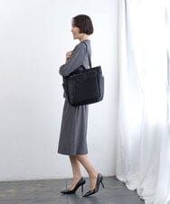 BPRAG84190 MK MICHEL KLEIN BAG(MK ミッシェルクラン バッグ) [2WAY/A4収納可]多機能ポケットナイロントートバッグ ブラック