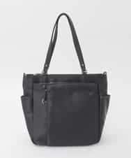 BPRAG84190 MK MICHEL KLEIN BAG(MK ミッシェルクラン バッグ) [2WAY/A4収納可]多機能ポケットナイロントートバッグ ブラック