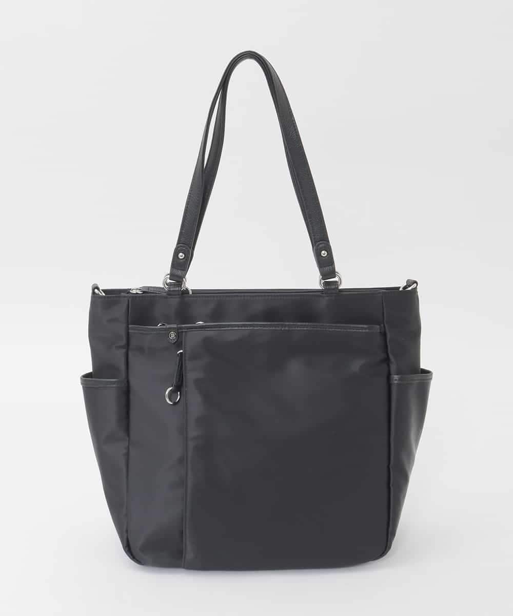 BPRAG84190 MK MICHEL KLEIN BAG(MK ミッシェルクラン バッグ) [2WAY/A4収納可]多機能ポケットナイロントートバッグ ブラック