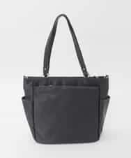 BPRAG84190 MK MICHEL KLEIN BAG(MK ミッシェルクラン バッグ) [2WAY/A4収納可]多機能ポケットナイロントートバッグ ブラック