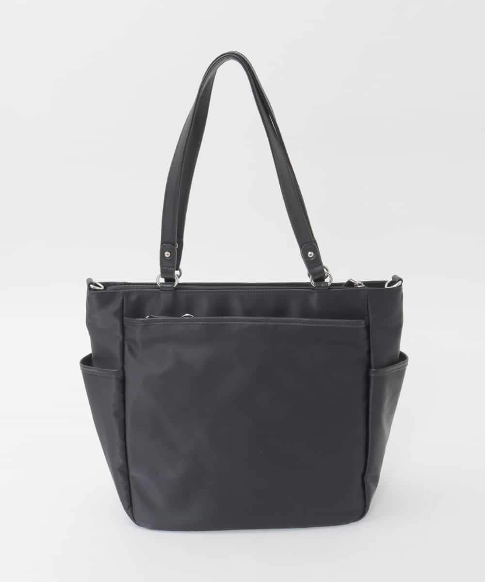 BPRAG84190 MK MICHEL KLEIN BAG(MK ミッシェルクラン バッグ) [2WAY/A4収納可]多機能ポケットナイロントートバッグ ブラック