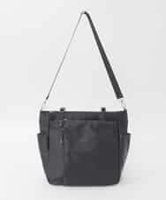 BPRAG84190 MK MICHEL KLEIN BAG(MK ミッシェルクラン バッグ) [2WAY/A4収納可]多機能ポケットナイロントートバッグ ブラック