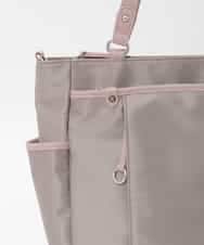 BPRAG84190 MK MICHEL KLEIN BAG(MK ミッシェルクラン バッグ) [2WAY/A4収納可]多機能ポケットナイロントートバッグ ブラック