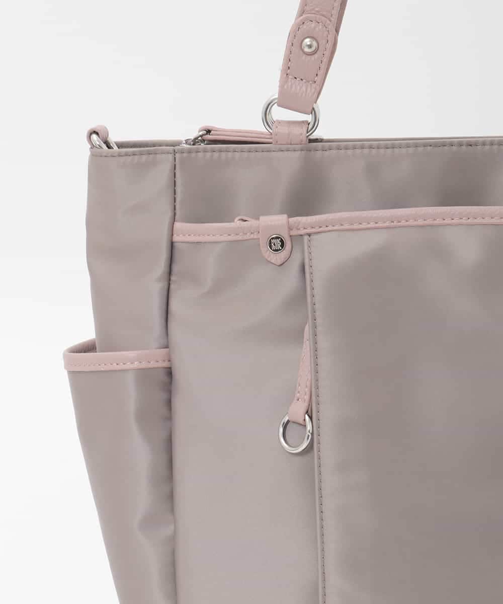 BPRAG84190 MK MICHEL KLEIN BAG(MK ミッシェルクラン バッグ) [2WAY/A4収納可]多機能ポケットナイロントートバッグ ブラック