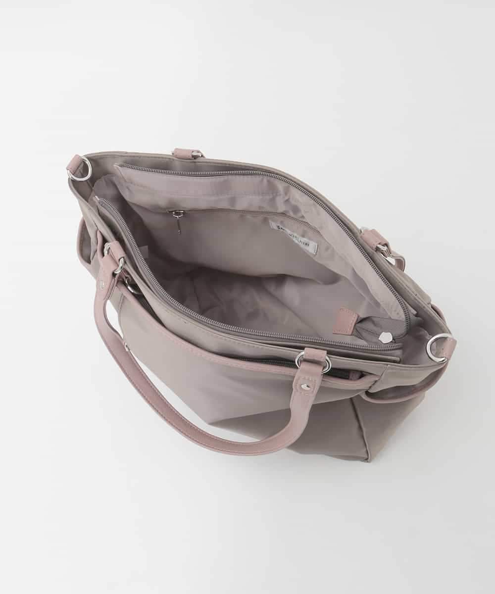 BPRAG84190 MK MICHEL KLEIN BAG(MK ミッシェルクラン バッグ) [2WAY/A4収納可]多機能ポケットナイロントートバッグ ブラック
