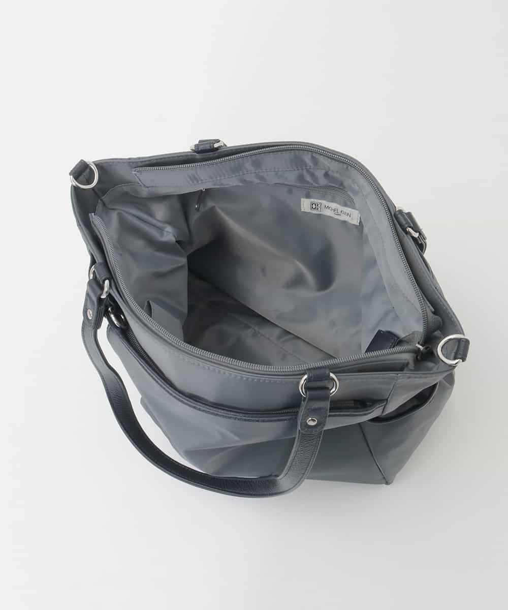 BPRAG84190 MK MICHEL KLEIN BAG(MK ミッシェルクラン バッグ) [2WAY/A4収納可]多機能ポケットナイロントートバッグ ブラック
