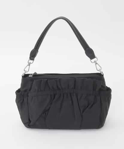 BPRAG95150 MK MICHEL KLEIN BAG [2WAY]フリルギャザーコンパクトショルダーバッグ