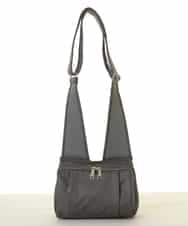 BPRAS01140 MK MICHEL KLEIN BAG(MK ミッシェルクラン バッグ) 【人間工学デザイン】コンパクトショルダーバッグ グレー