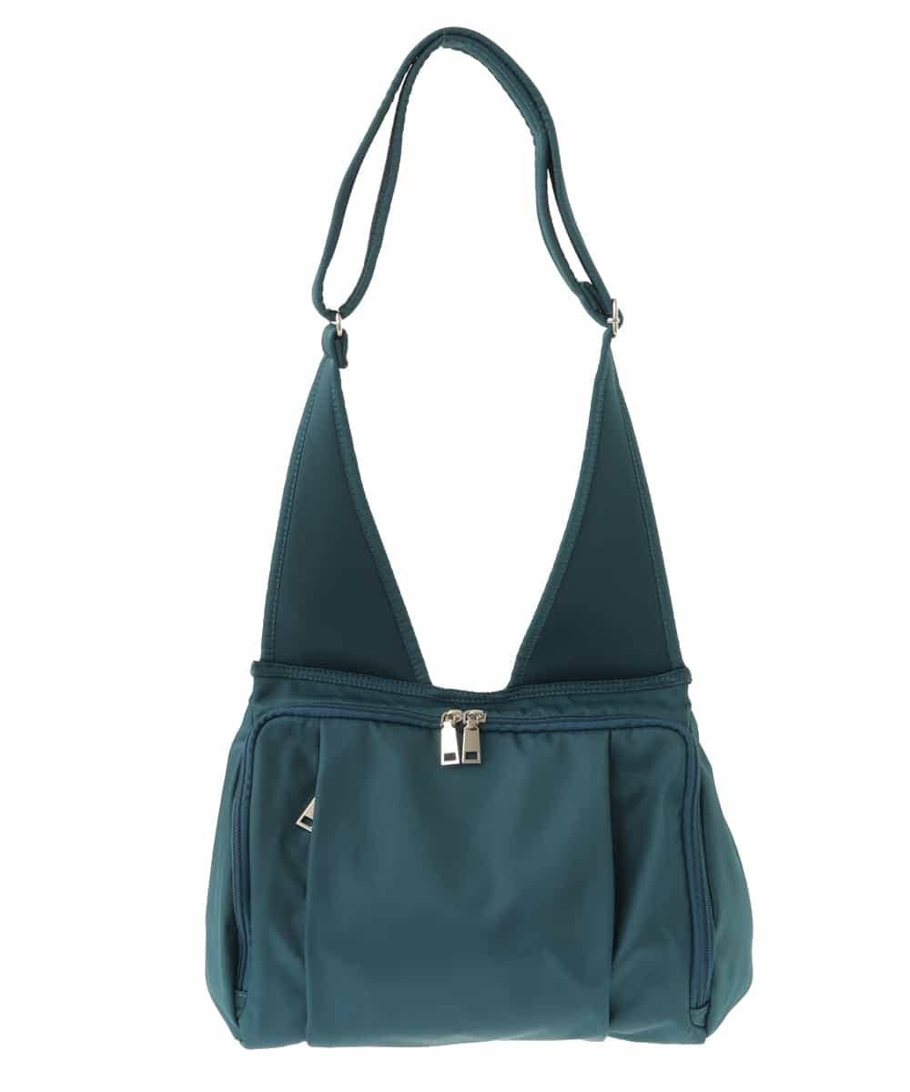 BPRAS02150 MK MICHEL KLEIN BAG(MK ミッシェルクラン バッグ) [人間工学デザイン]スポーティーショルダーバッグ グリーン
