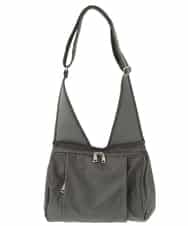 BPRAS02150 MK MICHEL KLEIN BAG(MK ミッシェルクラン バッグ) [人間工学デザイン]スポーティーショルダーバッグ グレー