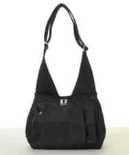 BPRAS02150 MK MICHEL KLEIN BAG(MK ミッシェルクラン バッグ) [人間工学デザイン]スポーティーショルダーバッグ ブラック