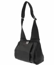 BPRAS02150 MK MICHEL KLEIN BAG(MK ミッシェルクラン バッグ) [人間工学デザイン]スポーティーショルダーバッグ ブラック