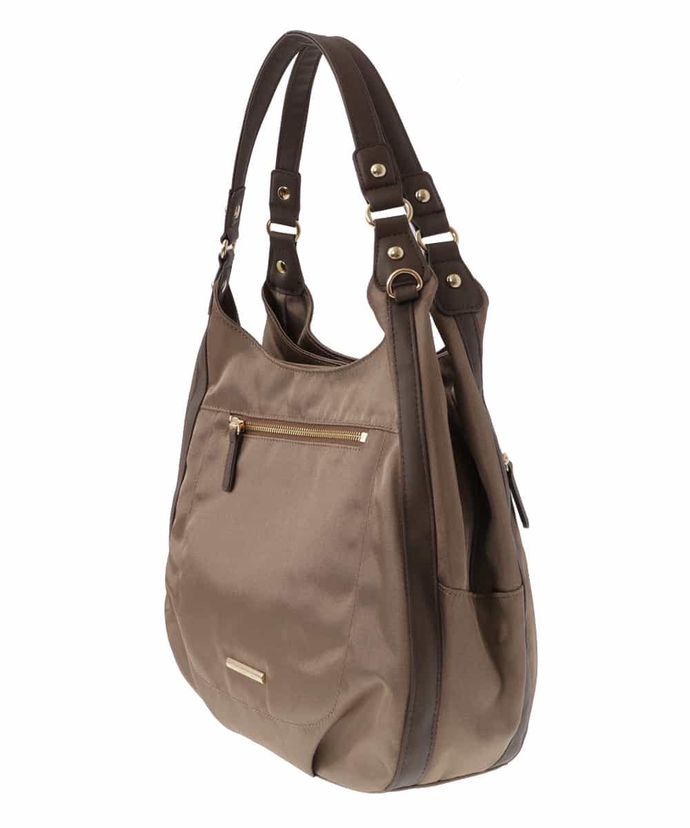 BPRAS11130 MK MICHEL KLEIN BAG(MK ミッシェルクラン バッグ) ナイロントートバッグ ベージュ