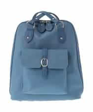 BPRAS21140 MK MICHEL KLEIN BAG(MK ミッシェルクラン バッグ) 【2WAY】フェイクレザートートバッグ ライトブルー
