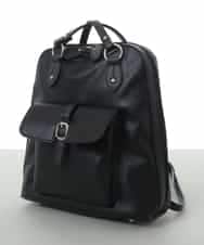 BPRAS21140 MK MICHEL KLEIN BAG(MK ミッシェルクラン バッグ) 【2WAY】フェイクレザートートバッグ ブラック