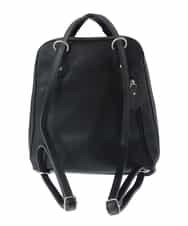 BPRAS21140 MK MICHEL KLEIN BAG(MK ミッシェルクラン バッグ) 【2WAY】フェイクレザートートバッグ ブラック