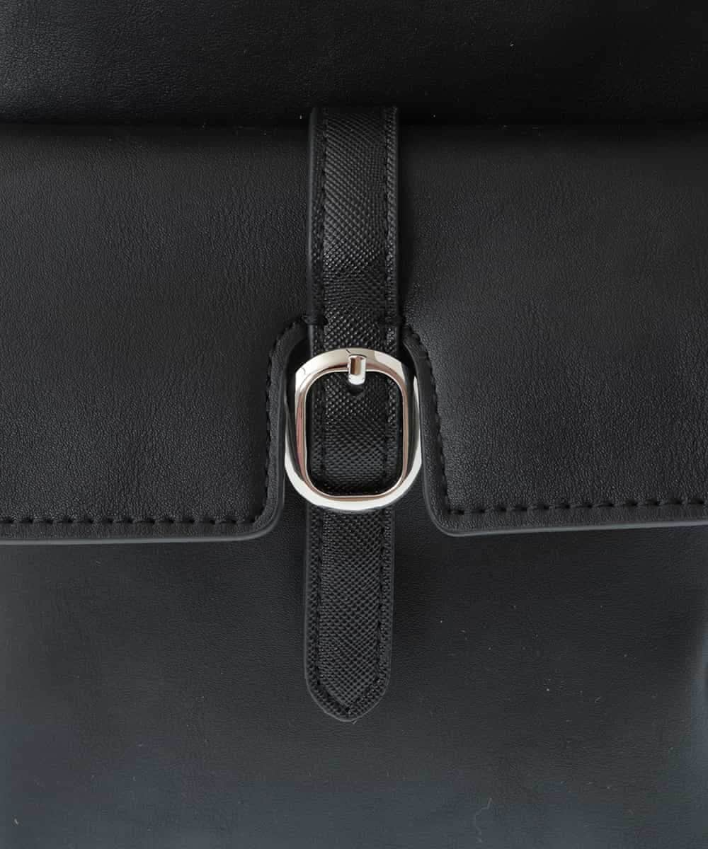 BPRAS21140 MK MICHEL KLEIN BAG(MK ミッシェルクラン バッグ) 【2WAY】フェイクレザートートバッグ ブラック