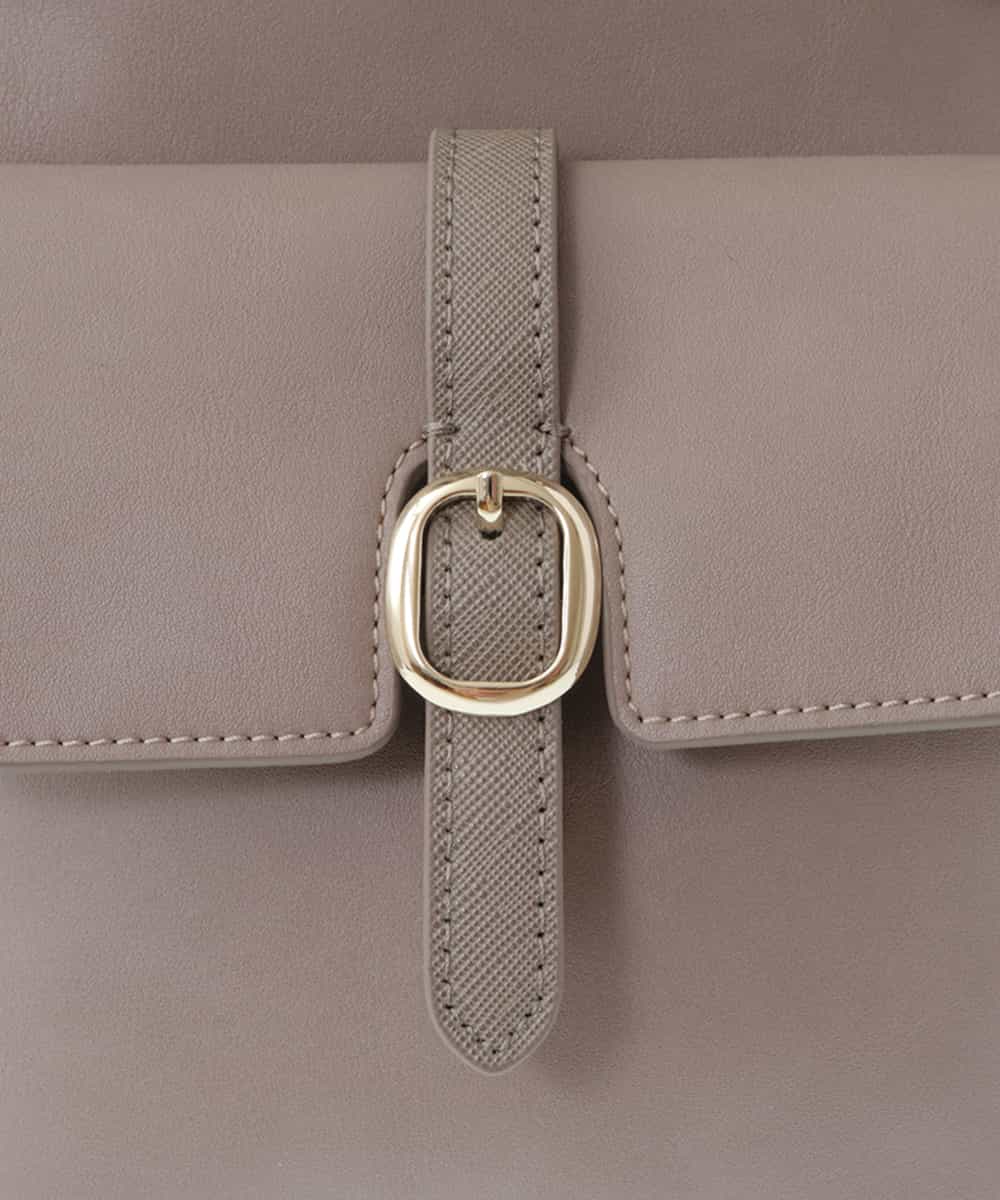 BPRAS21140 MK MICHEL KLEIN BAG(MK ミッシェルクラン バッグ) 【2WAY】フェイクレザートートバッグ ブラック