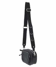BPRAV01110 MK MICHEL KLEIN BAG(MK ミッシェルクラン バッグ) スクエアフォルムミニショルダーバッグ ブラック