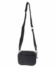 BPRAV01110 MK MICHEL KLEIN BAG(MK ミッシェルクラン バッグ) スクエアフォルムミニショルダーバッグ ブラック