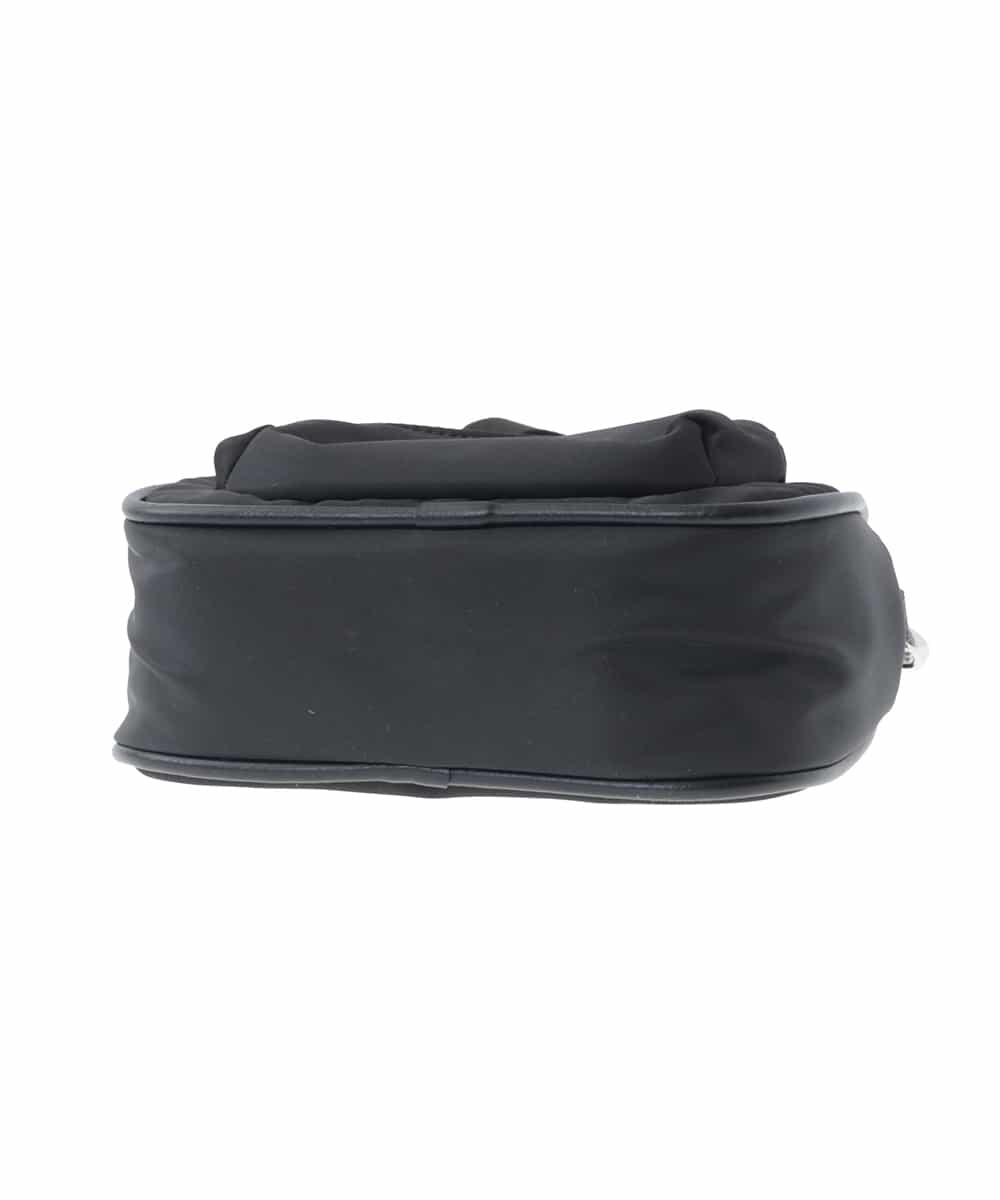 BPRAV01110 MK MICHEL KLEIN BAG(MK ミッシェルクラン バッグ) スクエアフォルムミニショルダーバッグ ブラック