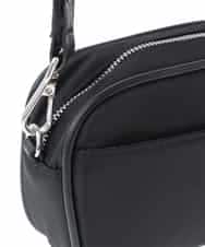 BPRAV01110 MK MICHEL KLEIN BAG(MK ミッシェルクラン バッグ) スクエアフォルムミニショルダーバッグ ブラック