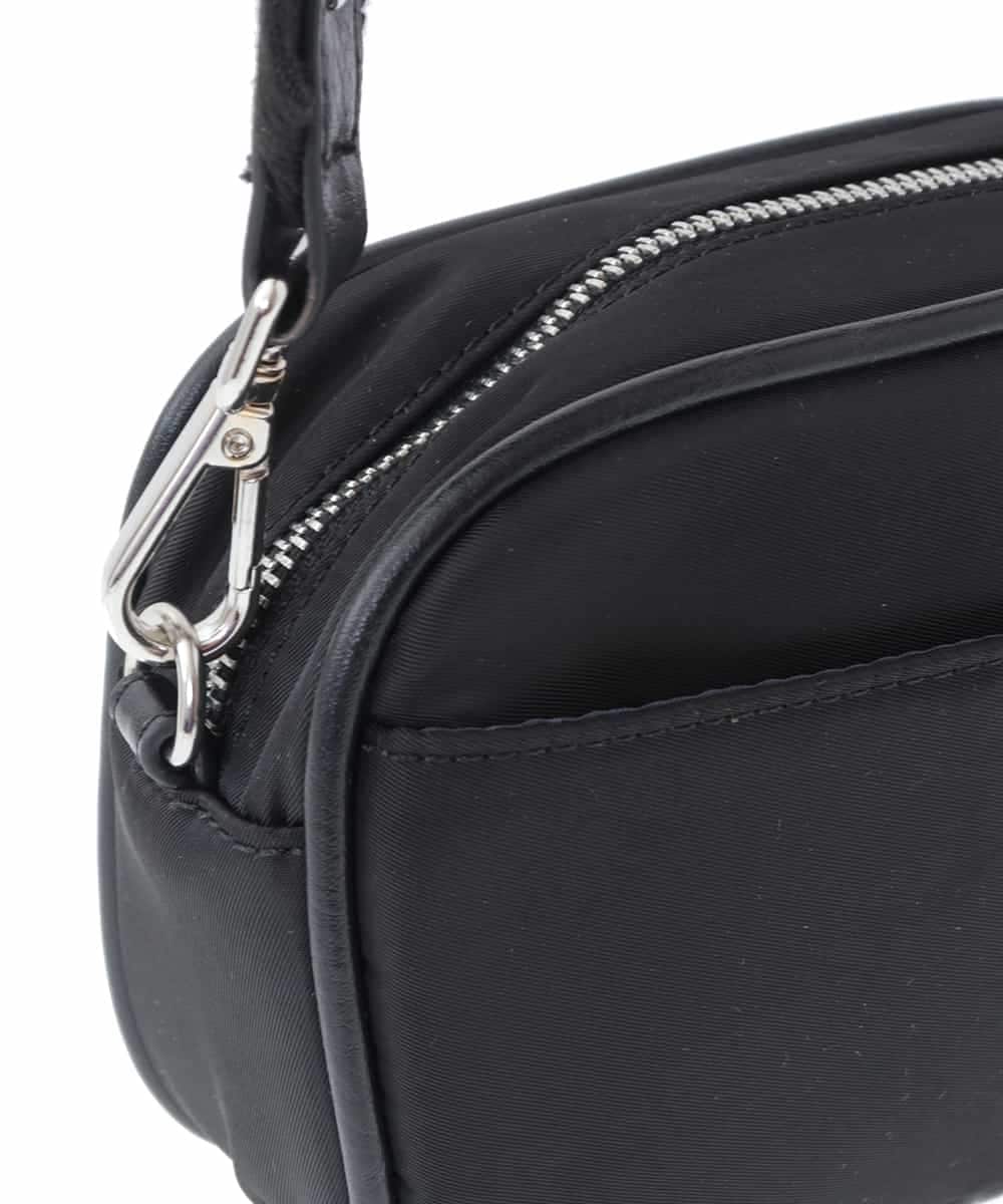 BPRAV01110 MK MICHEL KLEIN BAG(MK ミッシェルクラン バッグ) スクエアフォルムミニショルダーバッグ ブラック