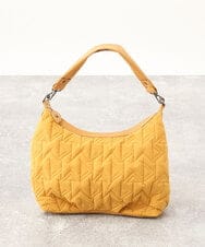 BPRAV02150 MK MICHEL KLEIN BAG(MK ミッシェルクラン バッグ) MKキルティングショルダーバッグ マスタード