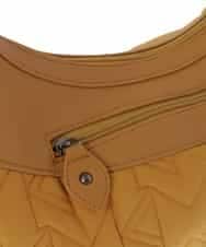 BPRAV02150 MK MICHEL KLEIN BAG(MK ミッシェルクラン バッグ) MKキルティングショルダーバッグ マスタード